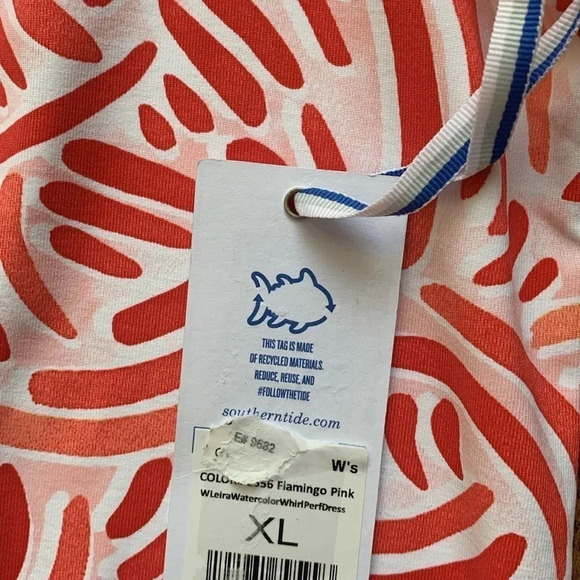 Southern Tide Print Dress Leira Women’s Size XL NWT - Picture 7 of 7